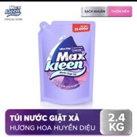NƯỚC GIẶT XẢ MAXKLEEN TÚI 2,4kg hương hoa Huyền diệu [TD92]