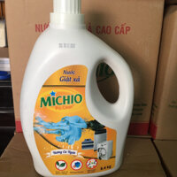 Nước Giặt Xả Michio 5.4kg Hương Cá Ngựa Thơm Mát