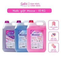 Nước Giặt Xả Moose 10KG - Nước Giặt Xả Moose chuyên dụng giặt là, khách sạn, nahf nghỉ...Siêu Sạch Đánh Bay Vết Bẩn