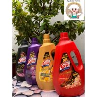 Nước giặt xả Mr. Care 5in1 đủ hương chai 2.4kg giặt sạch thơm lâu, không cần nước xả