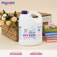 Nước giặt xả MYXEN dành cho trẻ em can 3.2L