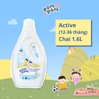 Nước giặt xả Pom Pom cho bé từ 12 - 36 tháng