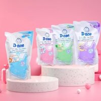 Nước giặt / xả quần áo trẻ sơ sinh DNEE d-nee túi 550ml