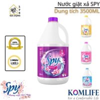 Nước giặt xả SPY 2IN1 dung tích 3,5L – 4 mùi thơm hương nước hoa PHÁP