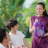 Nước giặt xả SPY Deep Clean - Tím (blossom) 3500ml