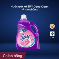 Nước giặt xả SPY Deep Clean hồng (Luxe Rose) 3500ml