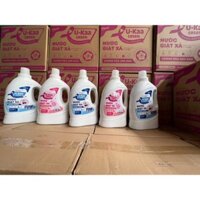 Nước giặt xả UKAA GREEN 3.2KG công nghệ NHật Bản giúp quần áo thơm dịu nhẹ nhàng từ thiên nhiên