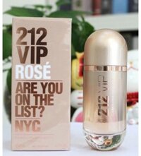 Nước hoa 212 Vip Rose for Women - Carolina Herrera 80 ml