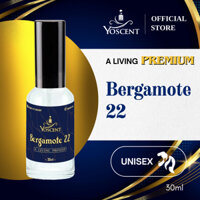 Nước hoa A Living Bergamote 22 Premium by YoScent 30ml, mùi hương thanh mát, sạch sẽ