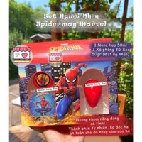 Nước hoa bé trai người nhện Spiderman, xà bông tắm cho bé trai bản Nội địa Đức