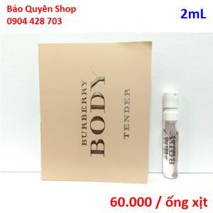 Nước hoa Burberry Body sample 2ml - SP00484