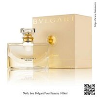 Nước hoa Bvlgari Pour Femme 100ml