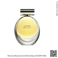 Nước hoa Calvin Klein Beauty Eau de Parfum Spray CK EDP 100ml