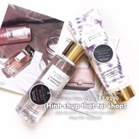 Nước Hoa Cao Cấp toàn thân, dưỡng thể Lavender & Vanilla hương hoa oải hương và vani - Hàng nhập Victoria's Secret USA
