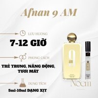 Nước Hoa Chiết Afnan 9AM EDP 10ml