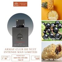 Nước hoa chiết nam Club De Nuit Intense Men Limited chính hãng dầu thơm nam mini sang trọng cuốn hút