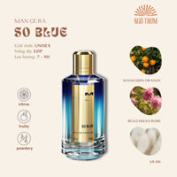 Nước hoa chiết unisex Man cera So Blue chính hãng dầu thơm mini cuốn hút thơm lâu