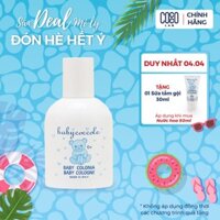 Nước hoa cho bé Babycoccole 0M+ chiết xuất hoa sen an toàn cho trẻ sơ sinh & em bé 50ml