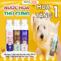 Nước Hoa Chó Mèo ABURA Khử Mùi Hôi, Nước Tiểu Chó Mèo Hương Thơm Lưu Giữ Lâu, An Toàn (Mùi Tự Chọn)