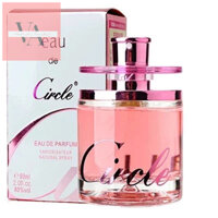 Nước hoa Circle 60ml Nước hoa nữ eau de Circle Vàng trắng và Hồng  - Hương CỏThơm nhẹ lưu luyến và quyến rũ