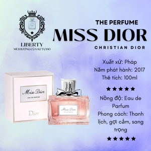 Nước hoa Dior Miss Dior Eau de Parfum 100ml Spray