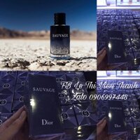 Nước hoa DIOR SAUVAGE 100ml EDT nam full box