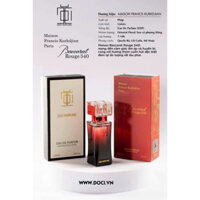 Nước hoa DOCI-PURFUME  Baccarat Rouge 540 nước hoa unisex hàng Auth nhập khẩu 25ml