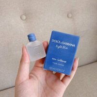 Nước hoa Dolce&Gabbana light blue Pour Homme 4,5ml