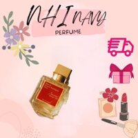 Nước hoa dùng thử Baccarat Rouge 540 Tester 5ml/10ml/20ml