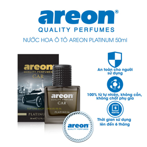 Nước hoa gắn cửa điều hòa Areon Car Platinum