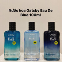 Nước hoa Gatsby Eau De Blue 100ml, Gatsby nồng độ tinh dầu chuẩn Eau De Perfume lưu hương dài ngày