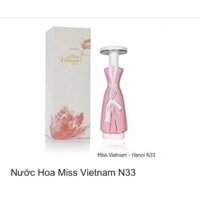 Nước hoa gốm sứ Miss VietNam-Hà Nội N33 35ml