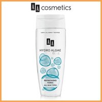 Nước hoa hồng AA Cosmetics Hydro Algae 200ml cấp ẩm và tái tạo da với thành phần chính tảo lam