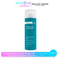 Nước Hoa Hồng Cân Bằng Và Điều Chỉnh Lỗ Chân Lông Paulas Choice Skin Balancing Pore Reducing Toner 190ml