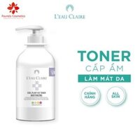 Nước hoa hồng cấp nước dưỡng ẩm cho mọi loại da Leau Claire Cool Plant Ice Toner Moisturizing 1000ml