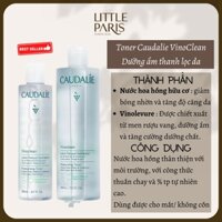 Nước Hoa Hồng Caudalie Vinoclean Toner Lotion Tonique Hydratante