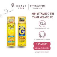 Nước hoa hồng CC Melano vitamin C lotion Rohto Nhật trắng da trị thâm