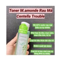 Nước Hoa Hồng Chiết Xuất Rau Má Mamonde Centella Trouble 150ml và 50ml