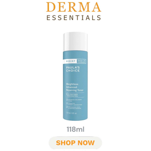 Nước hoa hồng cho da dầu và lão hóa Paula’s Choice Resist Weightless Advanced Repairing Toner 118ml