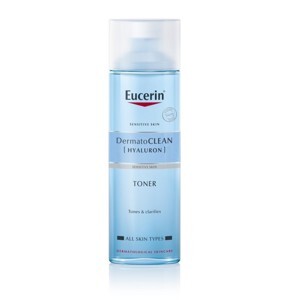 Nước hoa hồng Eucerin Dermatoclean Clarifying Toner - 200ml, cho da nhạy cảm