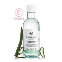 Nước hoa hồng cho da nhạy cảm The Body Shop Aloe Calming Toner 250ml