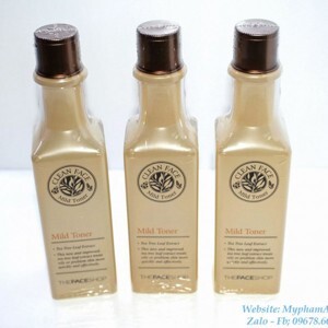 Nước hoa hồng Clean Face Mild Toner
