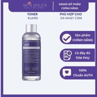 Nước Hoa Hồng Dear Klairs Không Mùi, Toner Cho Da Dầu Mụn 180ml