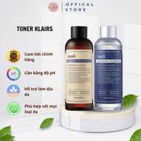 Nước hoa hồng Dear Klairs Supple Preparation Unscented Toner Klairs 180ml dưỡng ẩm làm mềm da