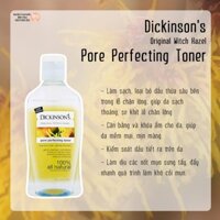 NƯỚC HOA HỒNG DICKINSON’S ORIGINAL WITCH HAZEL PORE PERFECTING TONER (473ML)