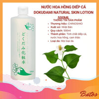 Nước hoa hồng diếp cá Dokudami natural skin lotion 500ml