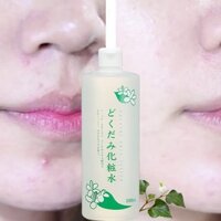 Nước hoa hồng Diếp Cá Dokudami Natural Skin Lotion 500ml toner diếp cá Nhật Bản