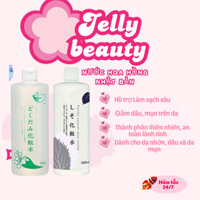 Nước Hoa Hồng Diếp Cá Tía Tô Dành Cho Da Dầu Mụn Toner Chinoshio Dokudami Natural Skin Lotion Nhật Bản 500ml