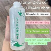 Nước hoa hồng diếp cá Chinoshio Dokudami Natural Skin Lotion 500ml