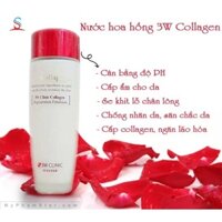 Nước hoa hồng đỏ 3w Clinic Collagen